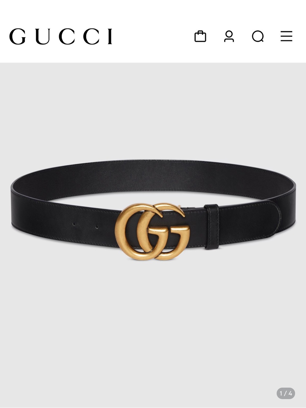 GUCCI GG Marmont Belt